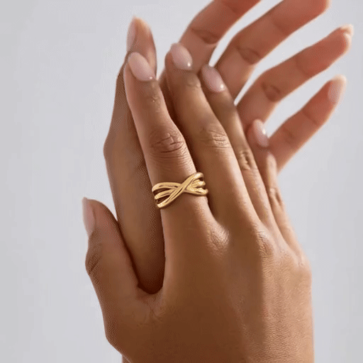 Bague Ondulations Élégance