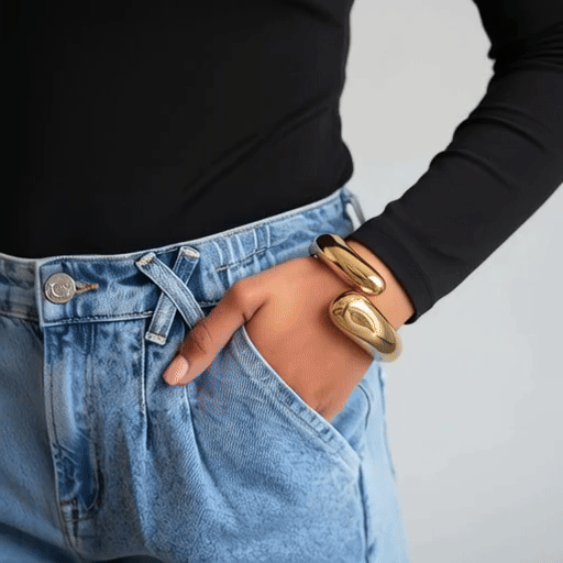 Bracelet Élégance Ondulée