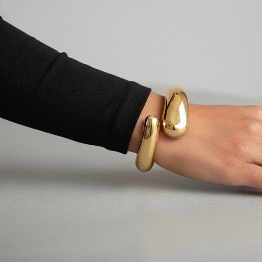 Bracelet Élégance Ondulée