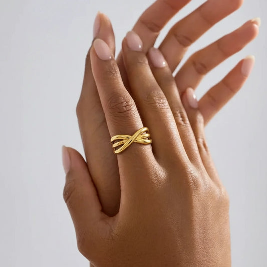 Bague Ondulations Élégance